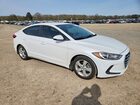 2018 Hyundai Elantra Se Белый vin: 5NPD74LF1JH221521