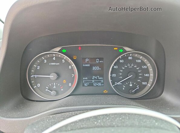 5NPD74LF1JH223883 2018 HYUNDAI ELANTRA Gray Instrument cluster view