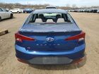 2019 Hyundai Elantra Se Blue vin: 5NPD74LF1KH496324