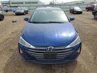 2019 Hyundai Elantra Se Blue vin: 5NPD74LF1KH496324