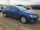 2019 Hyundai Elantra Se Blue vin: 5NPD74LF1KH496324