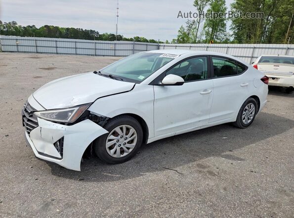 5NPD74LF1LH501524 2020 HYUNDAI ELANTRA White Vista tres cuartos delantera izquierda