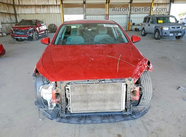 5NPD74LF1LH594593 2020 HYUNDAI ELANTRA Красный Вид спереди