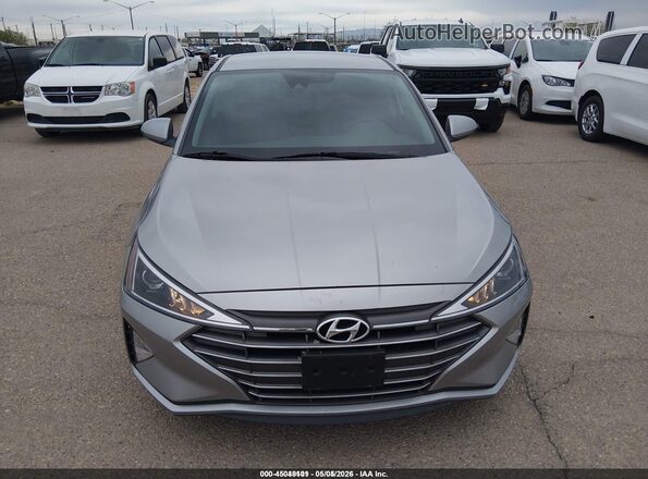 5NPD74LF1LH603535 2020 HYUNDAI ELANTRA Silver Widok zestawu wskaźników