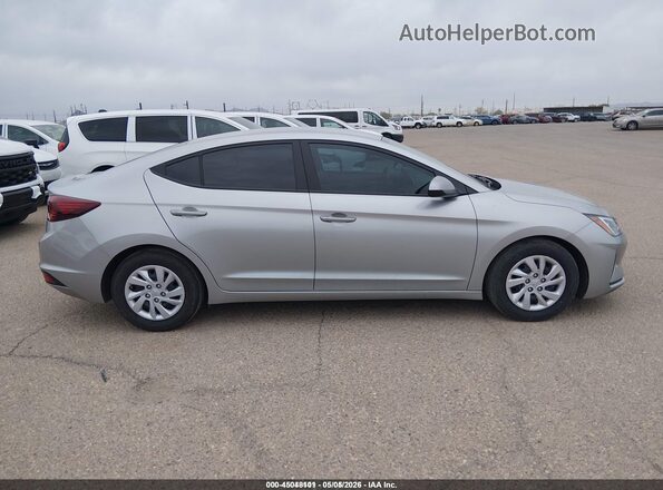 5NPD74LF1LH603535 2020 HYUNDAI ELANTRA Silver Widok wnętrza z tyłu