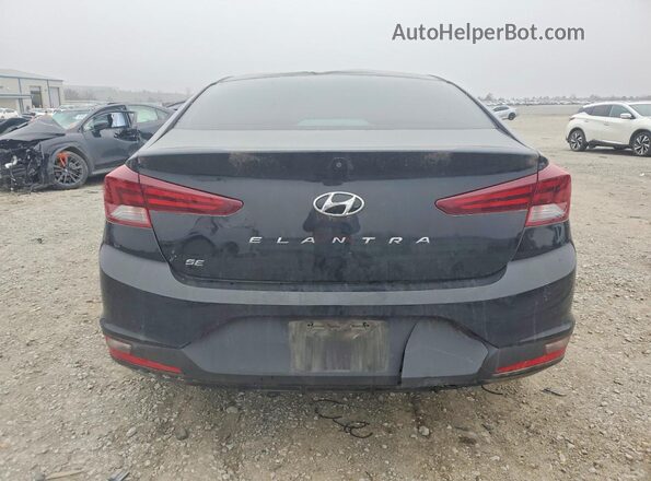 5NPD74LF1LH607469 2020 HYUNDAI ELANTRA Black Widok z tyłu