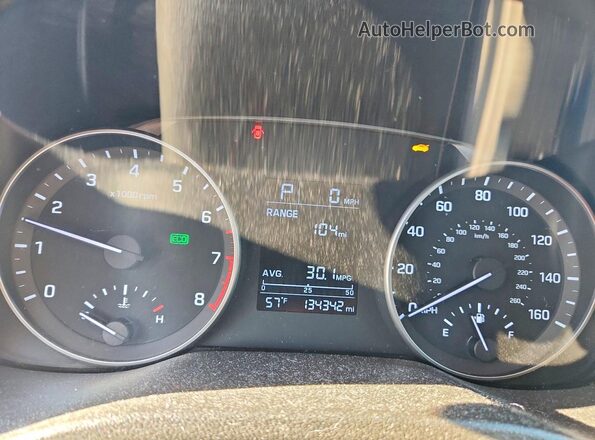 5NPD74LF2HH050403 2017 HYUNDAI ELANTRA Silver Instrument cluster view
