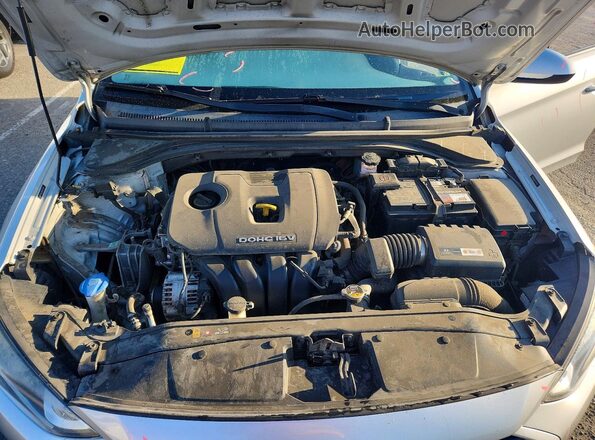 5NPD74LF2HH050403 2017 HYUNDAI ELANTRA Silver Rear interior view