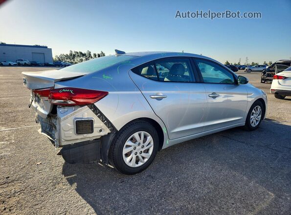 5NPD74LF2HH050403 2017 HYUNDAI ELANTRA Silver Rear right