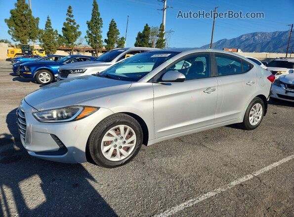 5NPD74LF2HH050403 2017 HYUNDAI ELANTRA Silver Front left