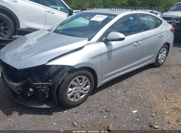5NPD74LF2JH224153 2018 HYUNDAI ELANTRA Silver Przód lewy