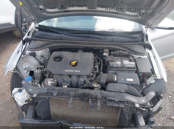 5NPD74LF2JH224153 2018 HYUNDAI ELANTRA Silver Widok z tyłu