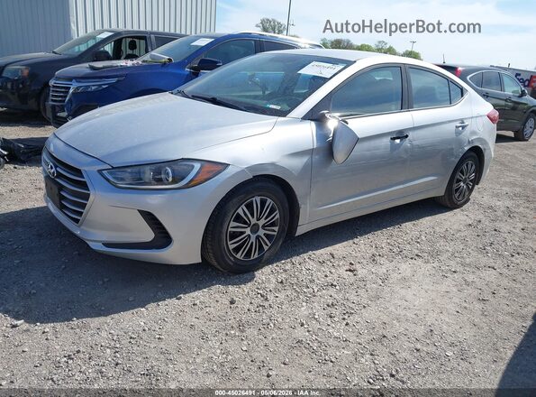 5NPD74LF2JH334961 2018 HYUNDAI ELANTRA Silver Przód lewy
