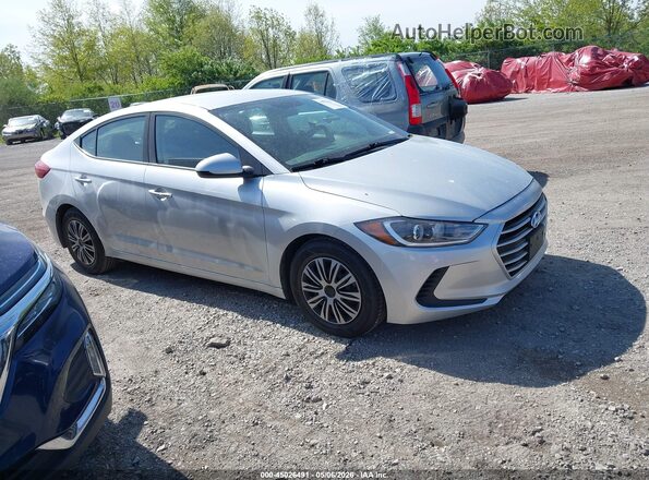 5NPD74LF2JH334961 2018 HYUNDAI ELANTRA Silver Przód prawy