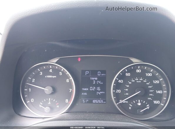 5NPD74LF2JH334961 2018 HYUNDAI ELANTRA Silver Widok tylnych siedzeń