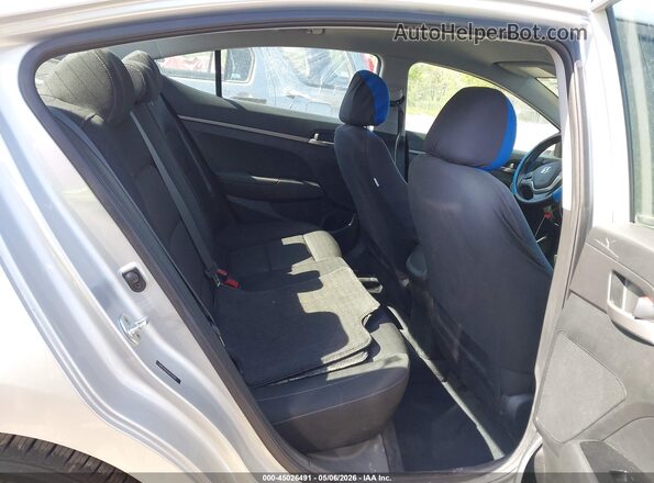 5NPD74LF2JH334961 2018 HYUNDAI ELANTRA Silver Widok naklejki z numerem VIN