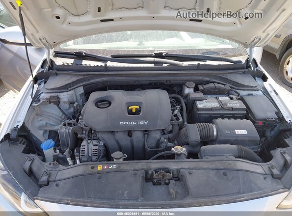 5NPD74LF2JH334961 2018 HYUNDAI ELANTRA Silver Widok z tyłu
