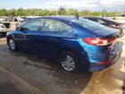 2018 Hyundai Elantra Se Синий vin: 5NPD74LF2JH387157