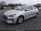 2019 Hyundai Elantra Se Silver vin: 5NPD74LF2KH495375