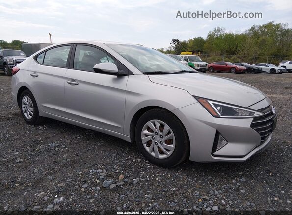 5NPD74LF2KH495375 2019 HYUNDAI ELANTRA Silver Delantero derecho