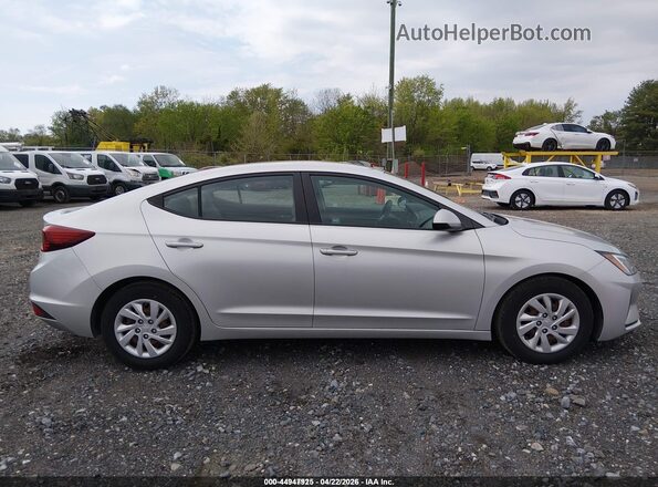 5NPD74LF2KH495375 2019 HYUNDAI ELANTRA Silver Vista interior de 360 grados