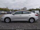 2019 Hyundai Elantra Se Silver vin: 5NPD74LF2KH495375