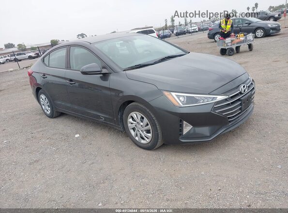 5NPD74LF2LH602068 2020 HYUNDAI ELANTRA Gray Przód prawy