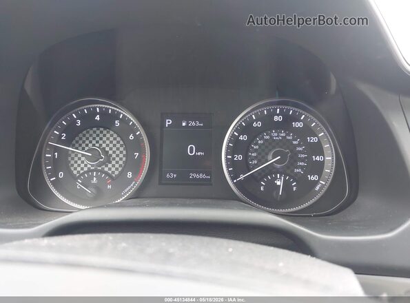 5NPD74LF2LH602068 2020 HYUNDAI ELANTRA Gray Widok tylnych siedzeń