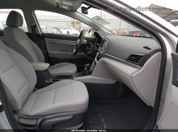 5NPD74LF2LH613653 2020 HYUNDAI ELANTRA Silver Vista interior delantera