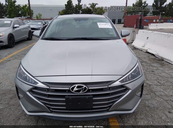 5NPD74LF2LH613653 2020 HYUNDAI ELANTRA Silver Vista del cuadro de instrumentos