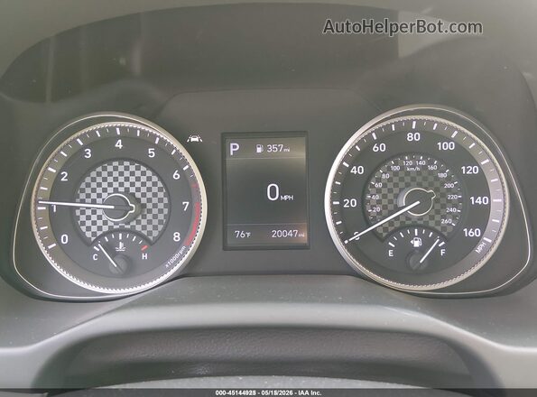 5NPD74LF2LH613667 2020 HYUNDAI ELANTRA Silver Vista de los asientos traseros