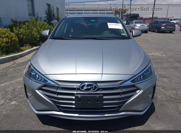 5NPD74LF2LH613667 2020 HYUNDAI ELANTRA Silver Vista interior trasera