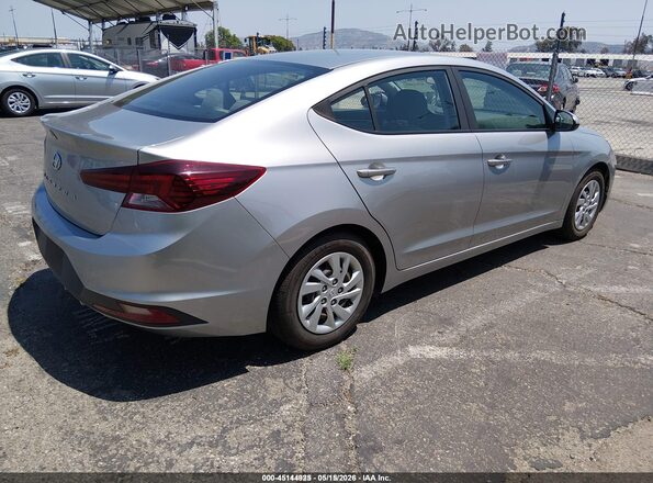 5NPD74LF2LH613667 2020 HYUNDAI ELANTRA Silver Trasero derecho
