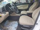 2018 Hyundai Elantra Se White vin: 5NPD74LF3JH347329