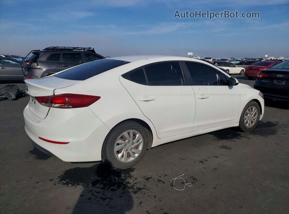 5NPD74LF3JH347329 2018 HYUNDAI ELANTRA White Задня права чверть