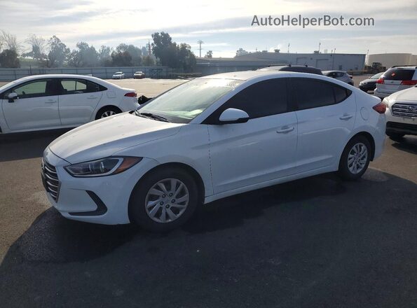5NPD74LF3JH347329 2018 HYUNDAI ELANTRA White Передня ліва чверть