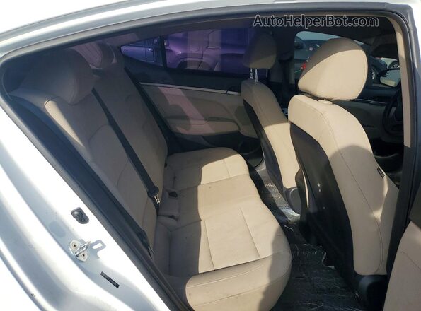 5NPD74LF3JH347329 2018 HYUNDAI ELANTRA White Вид задніх сидінь