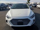 2018 Hyundai Elantra Se White vin: 5NPD74LF3JH347329