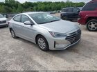 2019 Hyundai Elantra Se Silver vin: 5NPD74LF3KH416179