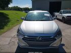 2019 Hyundai Elantra Se Silver vin: 5NPD74LF3KH487396