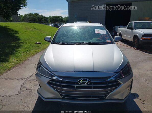 5NPD74LF3KH487396 2019 HYUNDAI ELANTRA Silver Вид спереду