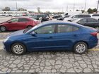 2019 Hyundai Elantra Se Blue vin: 5NPD74LF3KH489407