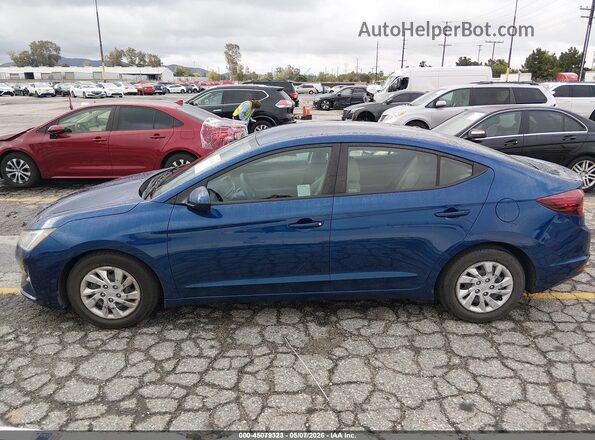 5NPD74LF3KH489407 2019 HYUNDAI ELANTRA Blue სალონის 360-გრადუსიანი ხედი