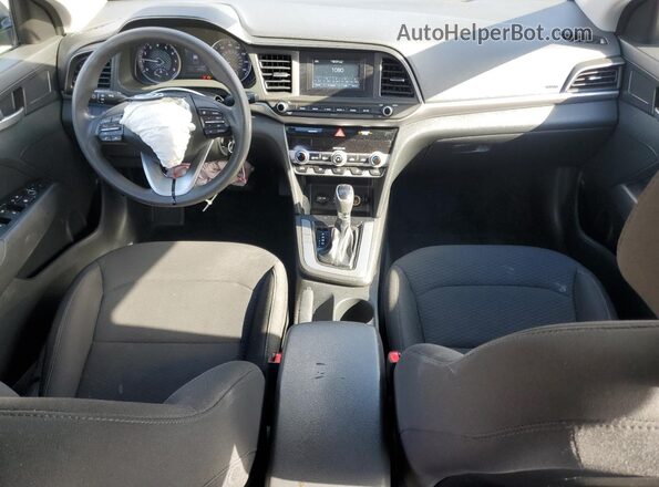 5NPD74LF3LH499582 2020 HYUNDAI ELANTRA Charcoal Vista del salpicadero