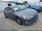 2020 Hyundai Elantra Se Gray vin: 5NPD74LF3LH513626
