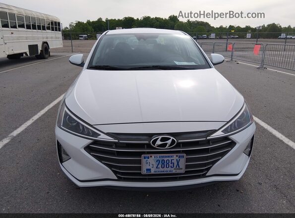 5NPD74LF3LH611149 2020 HYUNDAI ELANTRA Белый Вид спереди