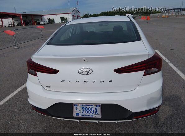 5NPD74LF3LH611149 2020 HYUNDAI ELANTRA Белый 