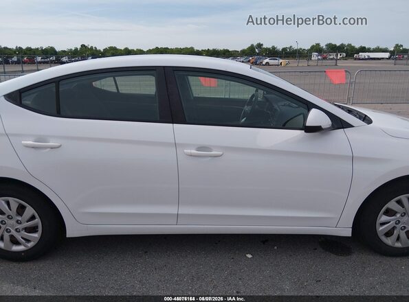 5NPD74LF3LH611149 2020 HYUNDAI ELANTRA Белый Вид задней части салона