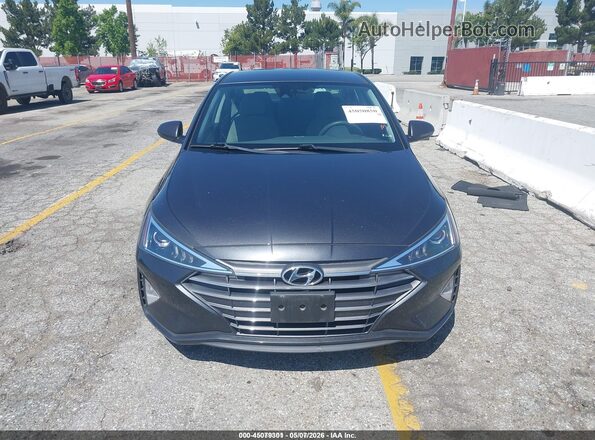 5NPD74LF3LH612091 2020 HYUNDAI ELANTRA Серый Вид задней части салона