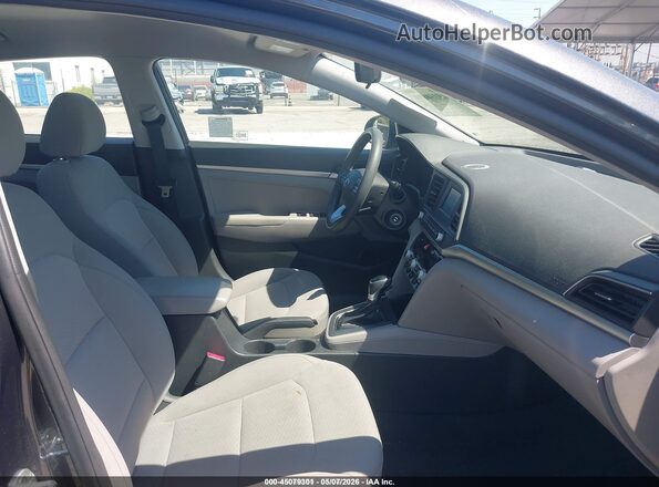 5NPD74LF3LH612091 2020 HYUNDAI ELANTRA Серый Вид салона спереди